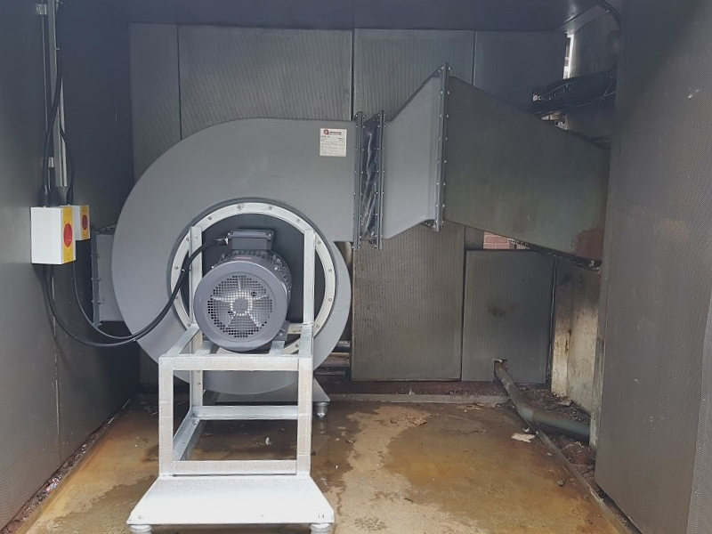Tough New Fan Gets Fume Scrubber Extract System Running Again